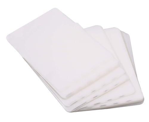 ONLYKXY 2.5x3.7-Inches Transparent Universal Thermal Laminating Sheets Pouches Premium Films for Laminator Machine - Photo Paper Files Card Picture for Office 100Pcs