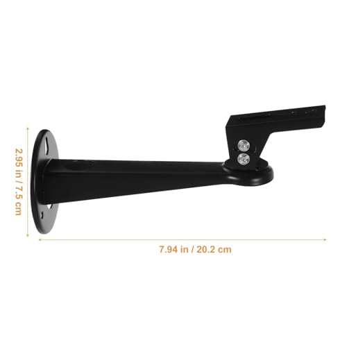 OSALADI Mini Projector Wall Mount Bracket with and Security Camera Mount Bracket Easy Installation and Abs Material for Home Theaters and Conference Rooms