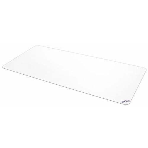 Marvelux Clear Desk Pad Protector 35" x 71" Large Polycarbonate Desk Mat