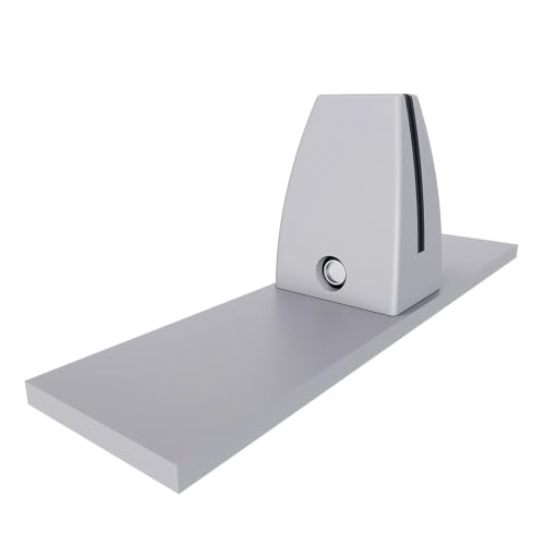 Escape Acoustic Desk Divider with Freestanding Mount 23" H | 5 Widths | 15 Colors Available - color: Black, size: 23" x 47"