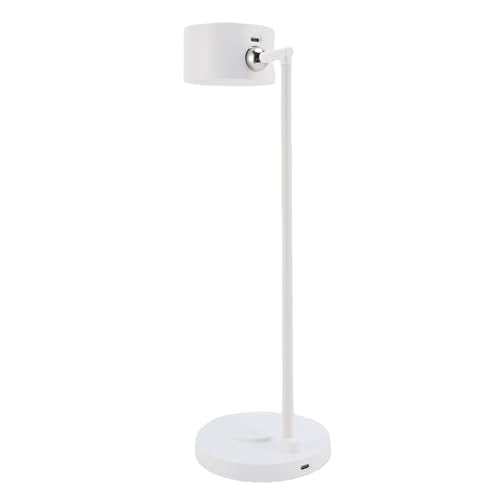 Desk Lamp, Cordless Magnetic LED Table Light, Touch Control Rechargeable Lamp, Dimmable Bedside Lamps with Detachable Light Head for Nightstand, Bedroom, Living Room