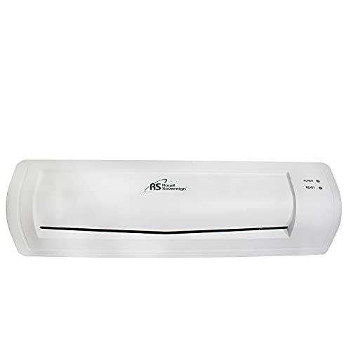 Royal Sovereign 12" 2 Roller Pouch Laminator, White (HL-1223N)
