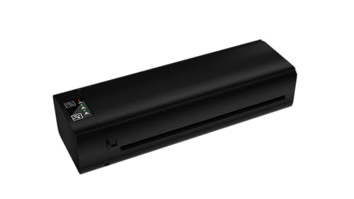 13 Inch Laminator Machine, A-3 9-in-1 Thermal Laminator with Sheets for Hot & Cold Laminating Machine, Features Fast 60-Sec Warm Technology and Never-Jam Design
