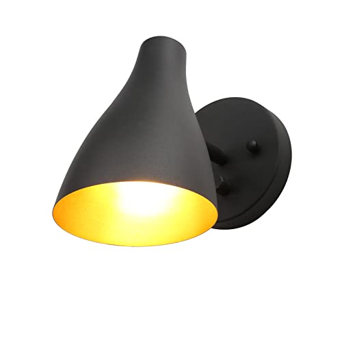 Pathson Adjustable Wall Sconce Lighting with Dimmer Switch - color: Black Type-1