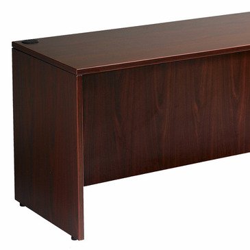 Boss 71 by 24 Credenza Shell, Mahogany - color: Mahogany