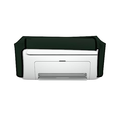 kwmobile Dust Cover Compatible with HP DeskJet 2755e / DeskJet 2720e / 2710e / 2820e / 2721e - Printer Case - Fabric Protector Cover - Dark Green - color: Dark Green