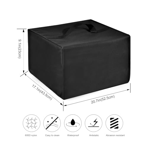 Printer Dust Cover for HP ENVY Photo 7975e/for Epson ET-15000 Printers - color: Black