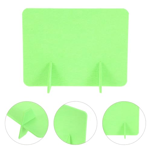 4pcs Desk Divider Privacy Panels 40x30cm Felt Table Partition Shields for Office and Classroom Use, Student Desk Privacy Trifold Folder for Exam and Workstation Separation