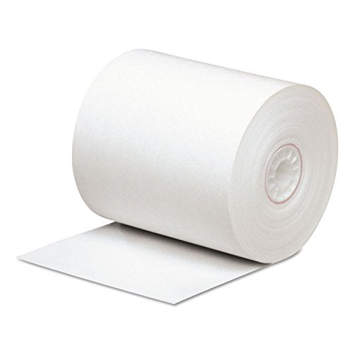 90780569 Direct Thermal Printing Paper Rolls, 0.45-Inch Core, 3.13-Inch x 290 ft, White, 50/Carton