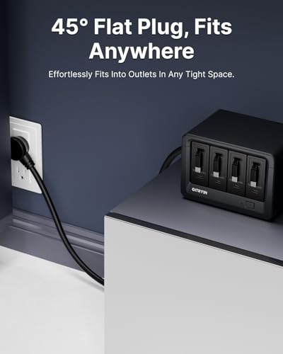 Gitryin 12-in-1 Desktop Charging Station, 160W USB Retractable GaN Charger - size: With 4 Type-C Chargers