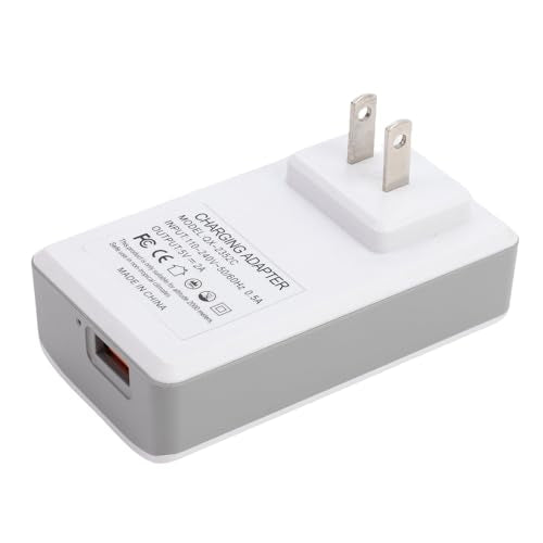 Uninterrupted Power Supply 1200mAh Battery Adapter for Router Camera UPS Emergency Standby, Stable USB 2A Output, Home Office Backup Power US Plug