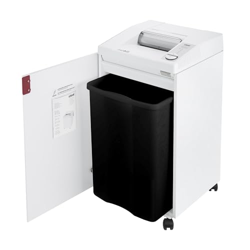 ideal. 2604 High Security Super Micro-Cut Centralized Office Paper Shredder with Automatic Oiler, Continuous Operation , 6–8 Sheet Feed Capacity, 26 Gallon Bin, 1 Horsepower Motor, P-7 Security Level | P7 super micro cut paper shredder with automatic oile