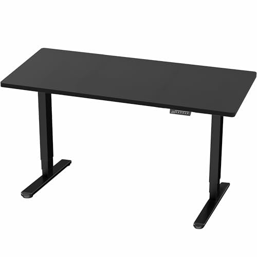 VIVO Black 60 x 24 in Standing Desk, DESK-KIT-2B6B - color: Black Top / Black Frame, size: 60 x 24