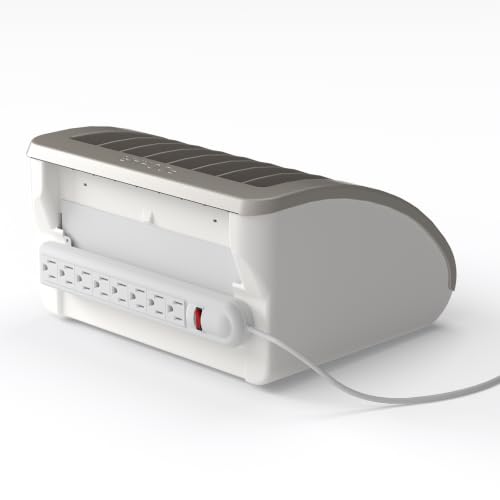 POCHAR 8-Device Universal AC Laptop Charging Station with Power Strip - size: 8 Tablet/Chromebook