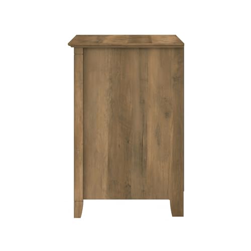 Bush Home Key West 2 Drawer Lateral File Cabinet in Reclaimed Pine, Document Storage for Home Office, Accent Chest with Drawers - color: Reclaimed Pine