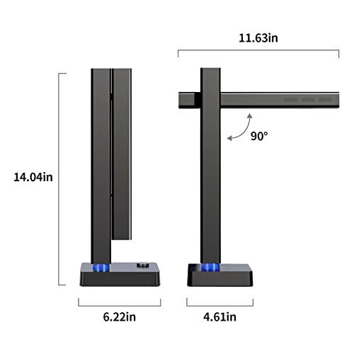CZUR Shine800 Pro Portable A4 Document Scanner, 8MP Document Camera