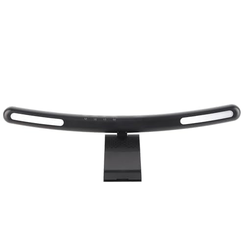 Computer Monitor Lamp MK520, Wireless USB - C Monitor Light Bar with Asymmetric Optical Design, 7 Color RGB Backlight & Touch Dimming for Curved 15-22 Inch Screens