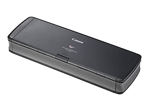 Canon imageFORMULA P-215II Mobile Document Scanner, Black, 1.6" x 11" x 3.7"