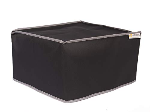Black Nylon Printer Cover, Compatible with Epson WorkForce Pro WF-3720, WF-3820, WF-4720, Anti Static, Waterproof, Dimensions 16.7''W x 14.9''D x 9.8''H