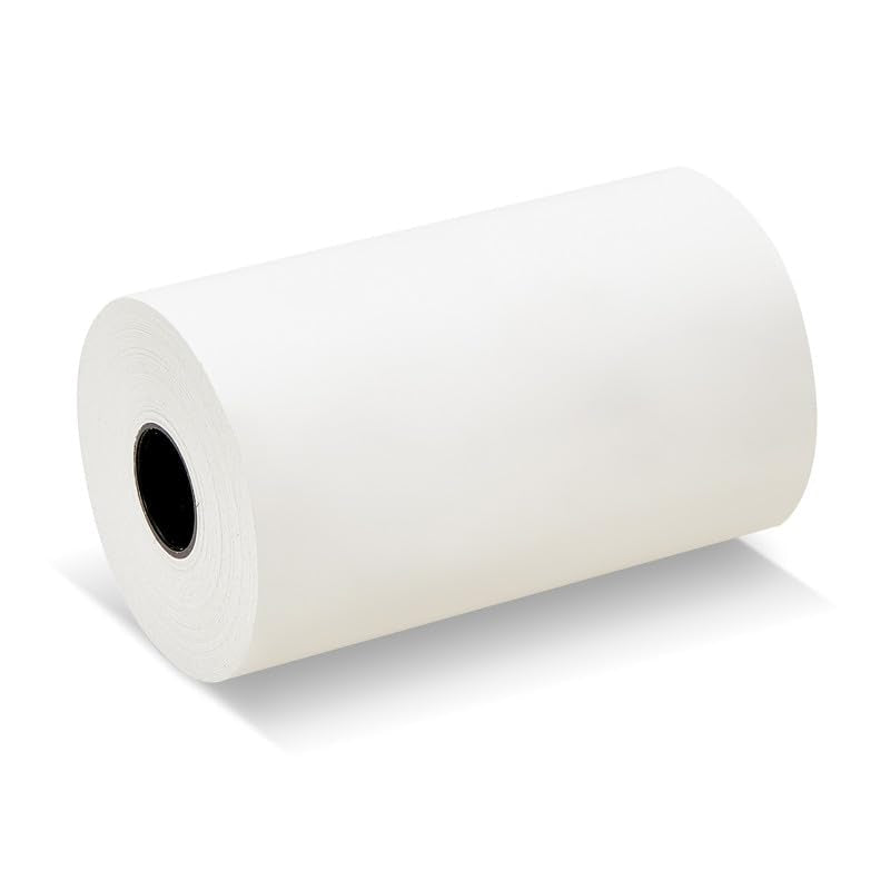 (10 Rolls) Cash Register and Point of Service Printer Paper 3 Inch X 128 Foot Rolls adding machine, register, and calculator rolls - Top of the Line Premium quality bond paper