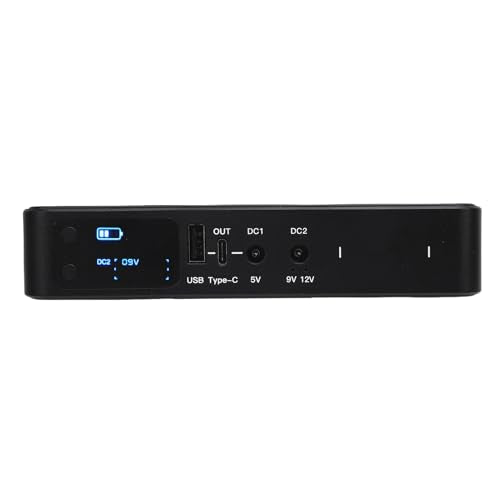 UPS Battery Backup, 18000mAh Uninterruptible Power Supply with USB Type C and DC Outputs for Security Cameras and Routers