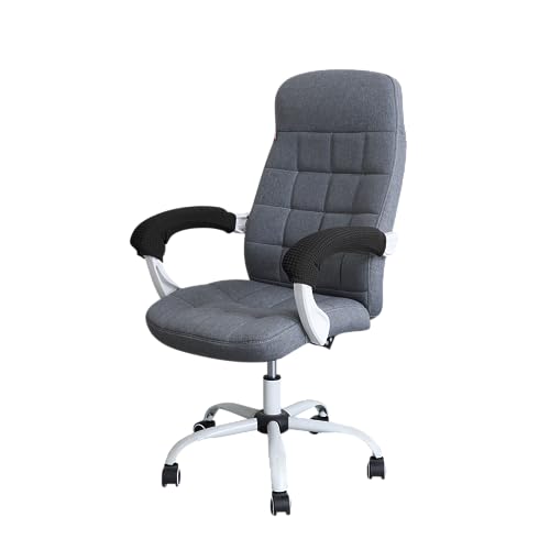 Forcheer Office Chair Armrest Cover With Zipper 15inch Black Stretchable Water Resistant Computer Chair Arm Rest Slipcover for Desk Chairs Arms 2 Pack - color: Black, size: Chair Armrest Cover