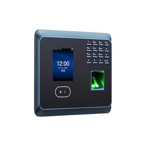 2.8 Inch LCD Time Clock for Small Businesses WiFi Fingerprint Face Recognition Access Control Time Attendance System for Small Businesses(Attendance Gold) - color: Attendance Gold
