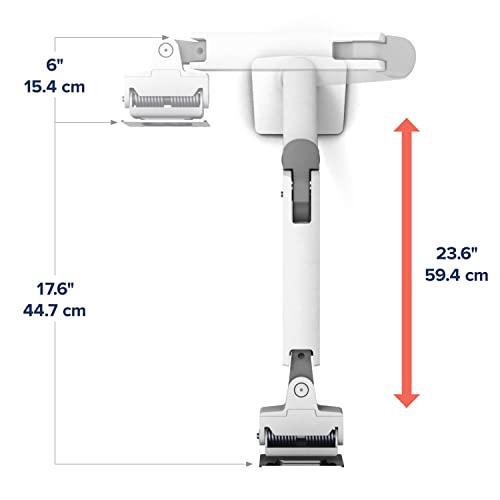 Ergotron – HX HD Premium Heavy Duty Gaming Monitor Arm, Single Monitor Desk Mount – for 1000R Curved Ultrawide Monitors Up to 49 Inches, 28 to 42 lbs, VESA 75x75mm or 100x100mm – HD Pivot, White - color: White, size: HD Pivot