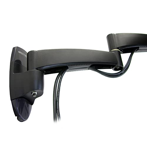 Ergotron – 200 Series Single Monitor Arm, VESA Wall Mount – for Monitors Up to 38 Inches, 0 to 25 lbs – Two Extensions - style: Two Extensions