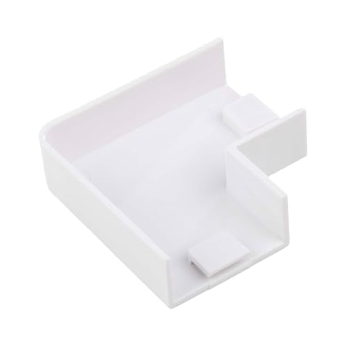Simple Cord Organizer, 150in Cable Management Under Desk - Easy to Install Screws or Adhesive Mount Cord Covers for Wires on Wall, Desk and Home Office, Wall Cable Organizer (White)