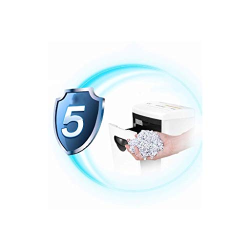 Shredder with Wheels-6 Sheet Crosscut Paper,CD and Credit Card,5Minutes Continuous Run Time