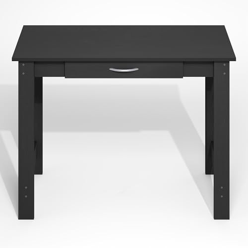 Furinno Jaya Desk, 39.2 Wide Computer Desk with Drawer, Darkwood - color: Darkwood, size: 39" Wide New