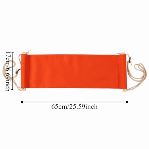 Foldable Footrest for Desk - Adjustable Under Desk Hammock with Breathable Fabric for Office Chair & Airplane Travel