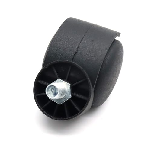 Office Chair Wheels 2 Inch Wheel Caster Replacement 10mm Threaded Dia -5pcs