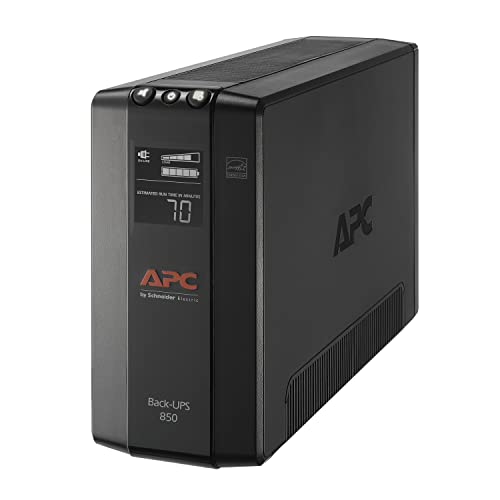 APC Battery Backup Surge Protector, BX850M Backup Battery Power Supply, AVR, Dataline Protection & UPS Battery Backup Surge Protector, BE650G1 Surge Protector