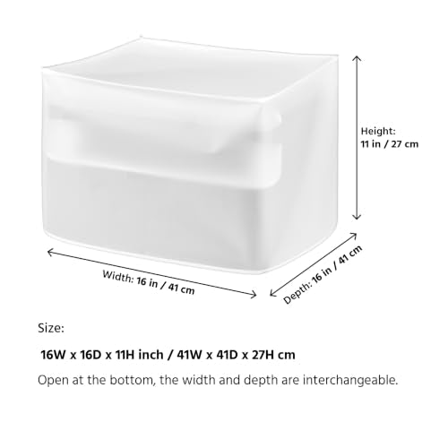 Printer Dust Cover Case Water Proof Protective Covers jacket,compatible with HP, EPSON,CANON, BROTHER, PIXMA Officejet -16W x16D x11H in - size: 16W x16D x11H in