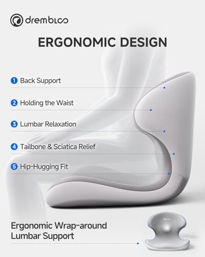 Seat Cushion for Office Chair, Ergonomic Seat Cushions for Long Sitting - size: Large