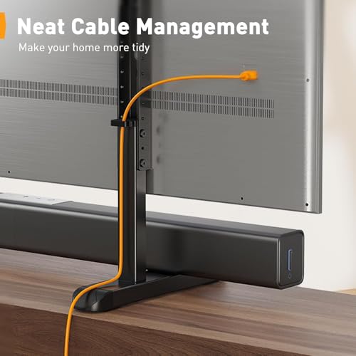 Perlegear Universal TV Stand Legs for 37–90 inch TVs up to 150 lbs - size: 37-90 inch