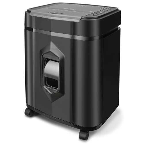Aurora High Security 120-Sheet Auto Feed Micro-Cut Paper and Credit Card Shredder with 5 Gallon Pullout Basket / 60 Minutes/Security Level P-5 - style: 120-Sheet Auto Feed MicroCut / P5