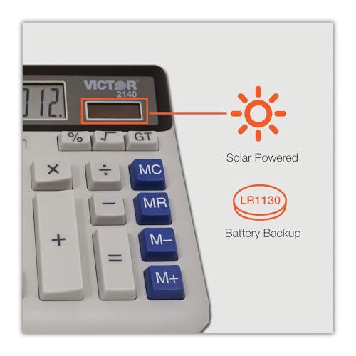 VICTOR® 12-Digit Desktop Calculator