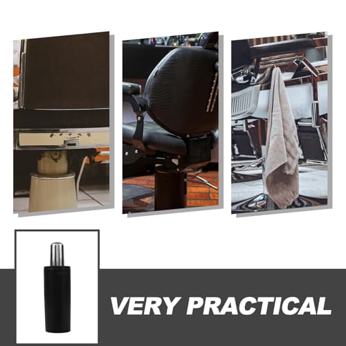 Office Chair Gas Lift Cylinder Replacement Black Stainless Piston | Workspace Use, Easy Installation, Modern Design, Sophisticated Style, Stainless Steel and Plastic Components