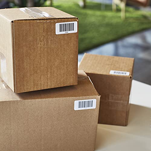DYMO Authentic LW Multi-Purpose Labels for LabelWriter Label Printers, White, 1" x 2-1/8", 12 rolls of 500 (6000 Total) - size: 12 Rolls