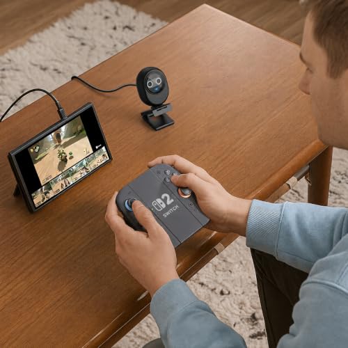 EMEET Piko 4K Webcam for Streaming, World’s 1st Dual-Camera AI-Powered 4K - style: Piko w/ 3 Mics 3 Sound Modes