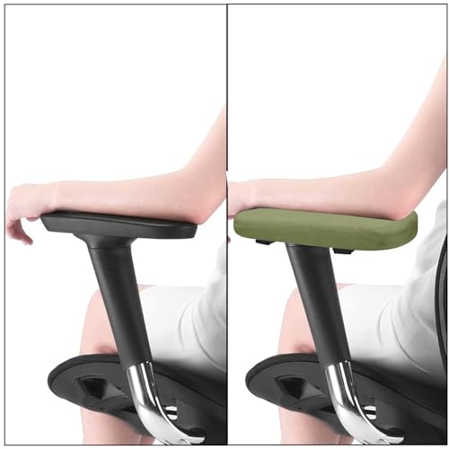 MOSISO Chair Armrest Pads, Home/Office Chair Arm Rest Covers, Olive Green - color: Olive Green