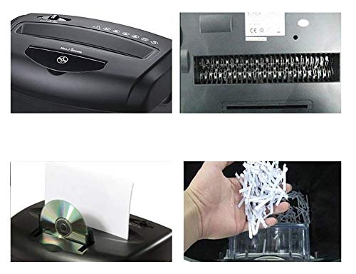 Cross-Cut Paper, CD and Credit Card Home Office Shredder with Pullout Basket