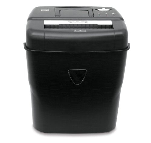 Aurora AS1018CD 10-Sheet Cross-Cut Paper/Credit Card/CD Shredder with Basket, Black - color: Black, size: 10-Sheet CrossCut