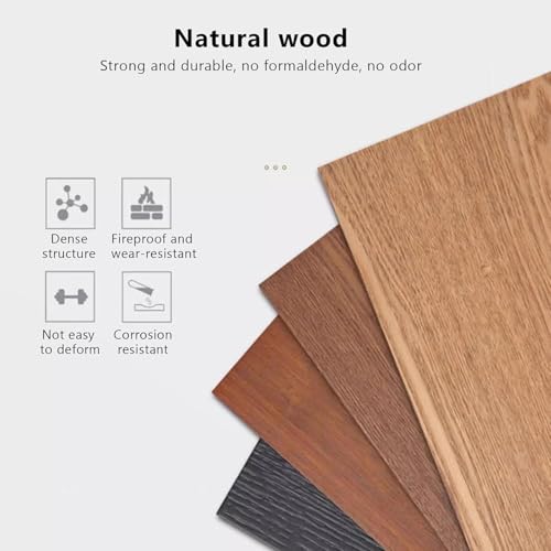 Large Wood Foldable Desk Extender Tray, Clamp-on Keyboard Shelf for Home Office & Dorm, Space-Saving Armrest Support (60x20cm, 24x8inch) Wood B 100x24cm(39x9inch)
