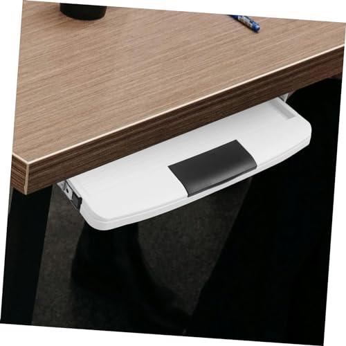 LIFKOME Keyboard Tray Slide Desk Mount Under Desk Keyboard Tray Ergonomic Wrist Support Quiet