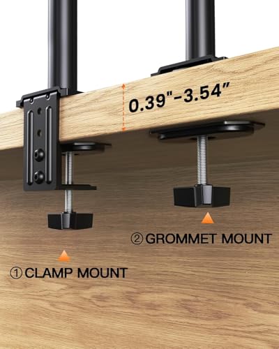 Ergear Single Monitor Mount for 13-32 Inch Screens,17.6 lbs Capacity