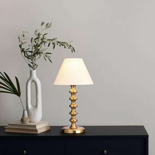 O'Bright Ember Rechargeable Table Lamp (Black_Baluster) - color: Black_Baluster